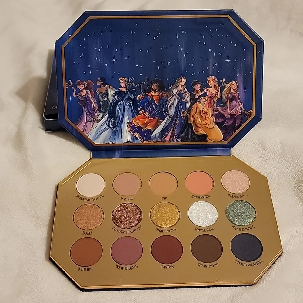 Colourpop x Disney Princess Midnight Masquerade Eyeshadow Palette - New - Picture 2 of 12
